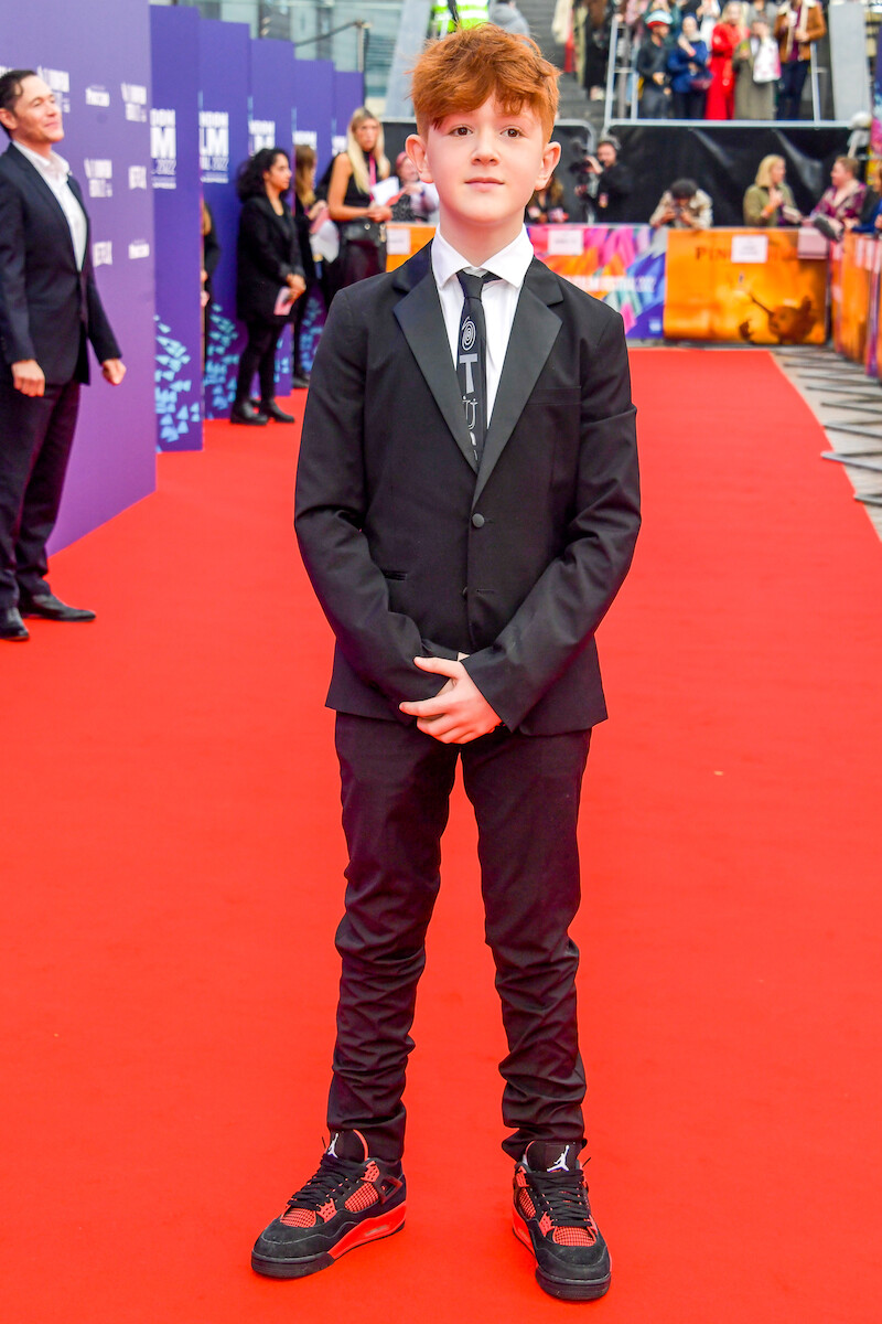 Gregory Mann. - ‘Guillermo del Toro’s Pinocchio’ Cast at the London Film Festival