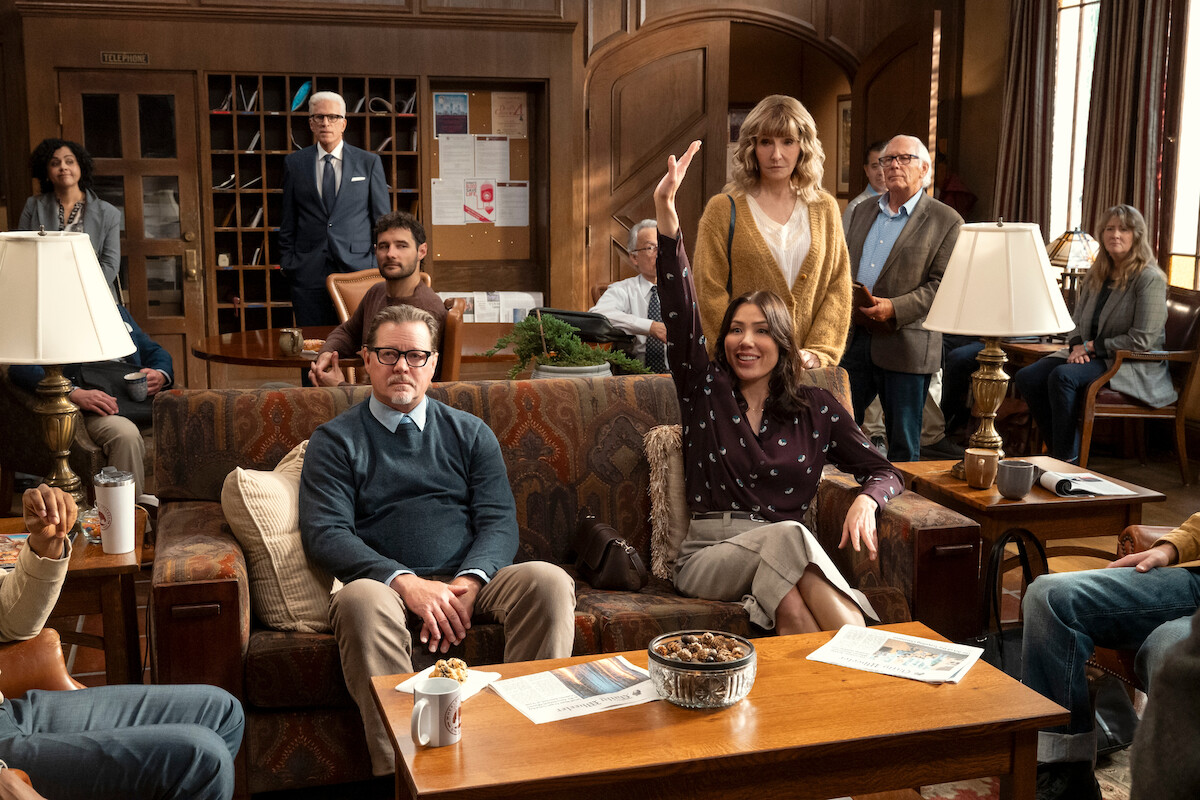 Michaela Conlin as Andrea Yi in ‘A Man on the Inside’ Season 2.