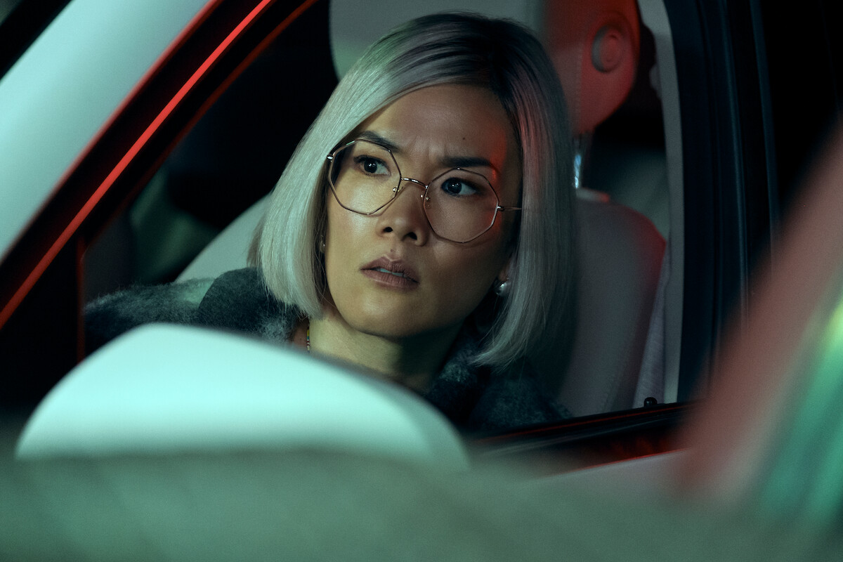 Ali Wong como Amy na temporada 1 de ‘Treta’.