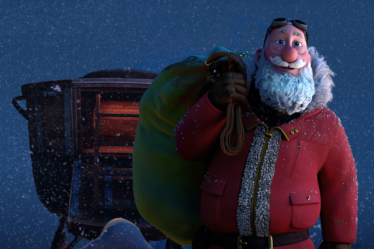 Instream still from the animated film 'That Christmas'.