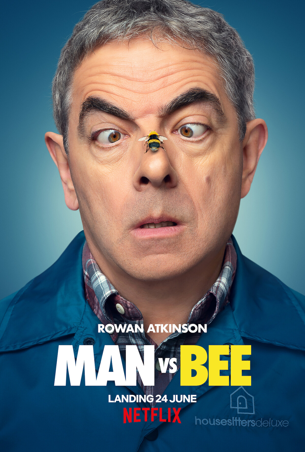 Rowan Atkinson Takes on a Bumbling Opponent in the ‘Man vs. Bee’ Trailer