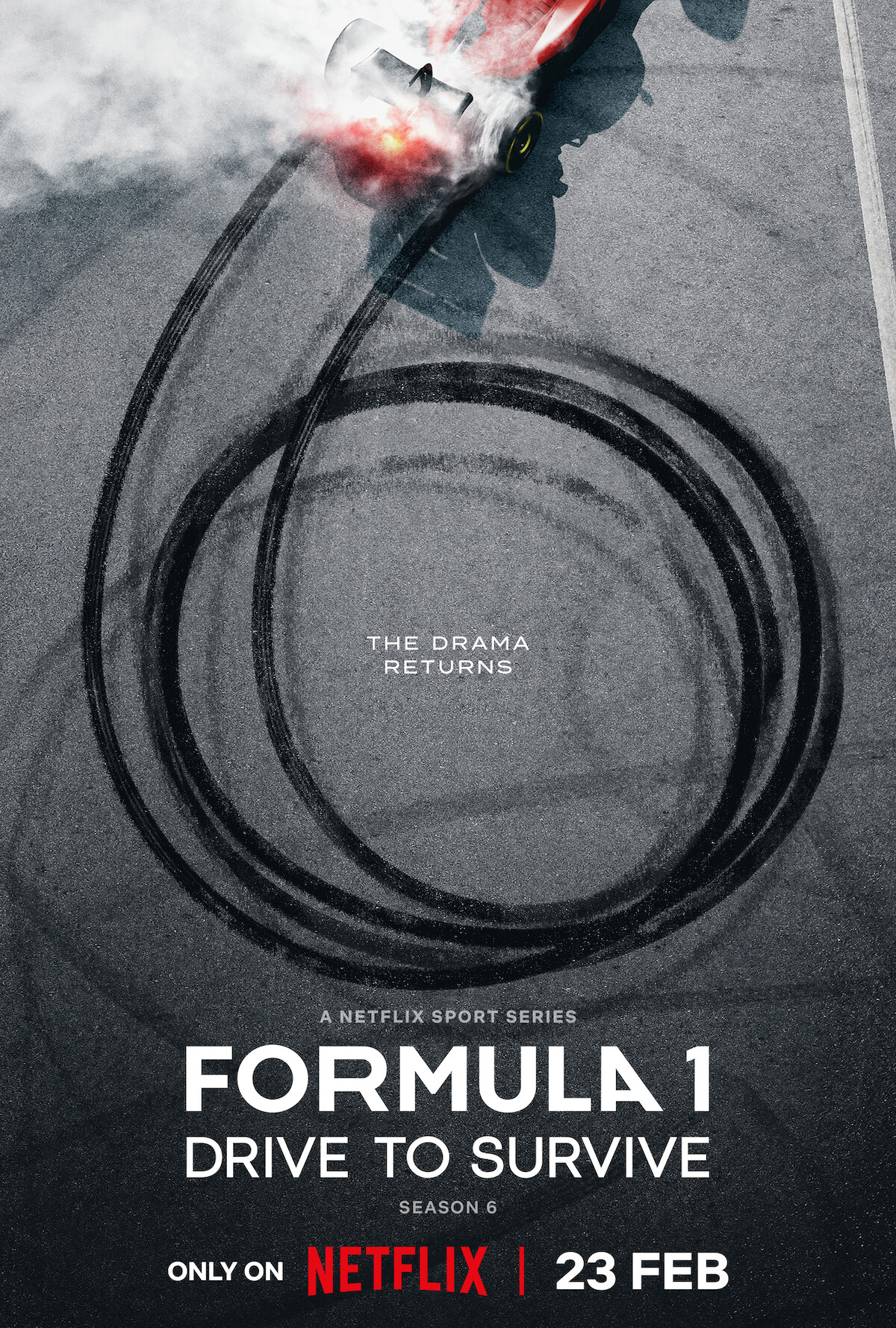 ‘Formula 1: Drive to Survive’ Season 6 key art
