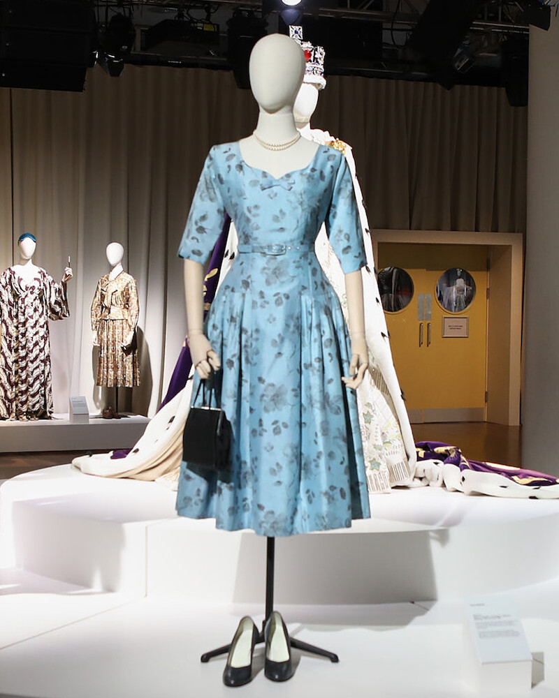 The Crown Season 6 Premiere Costume Retrospective Exhibition.