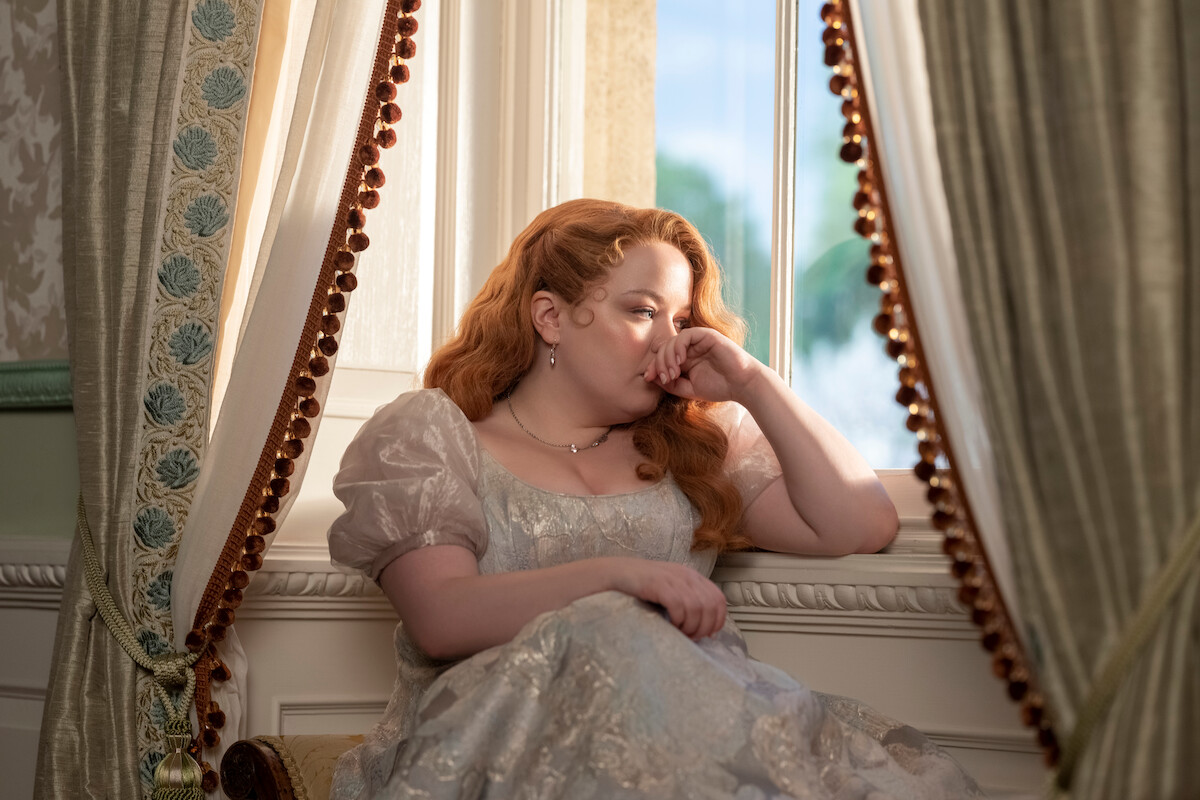 Nicola Coughlan as Penelope Featherington in ‘Bridgerton’