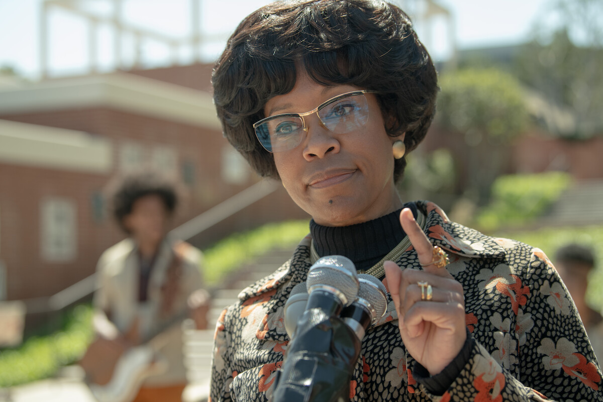 Regina King as Shirley Chisholm
