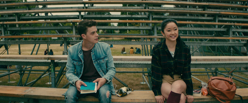 Israel Broussard as Josh Sanderson Lana Condor as Lara Jean.