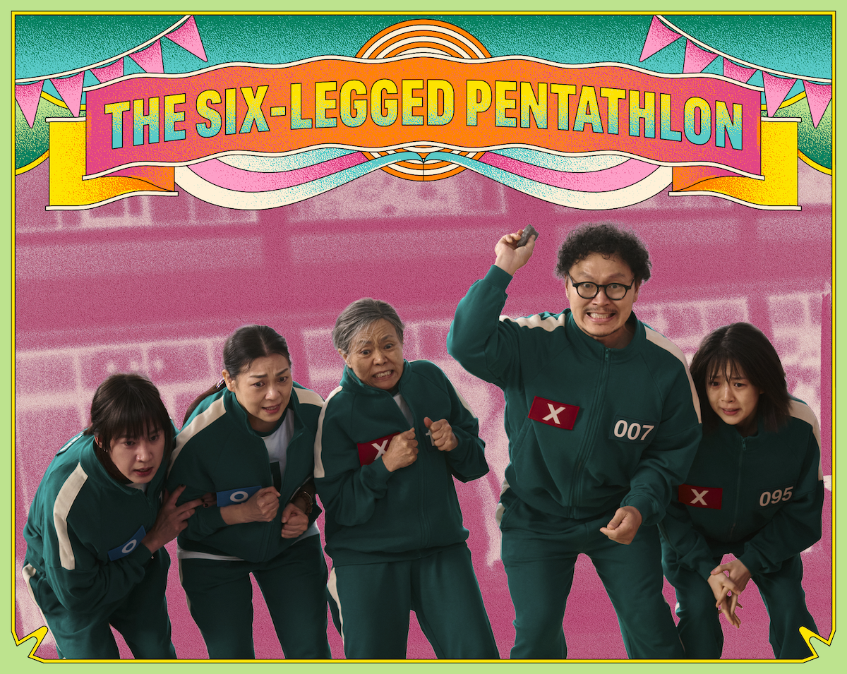 The Six-Legged Pentathlon game in ‘Squid Game’ Season 2.