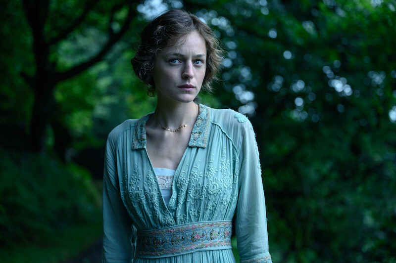 Emma Corrin as Lady Constance Chatterley in ‘Lady Chatterley’s Lover.’
