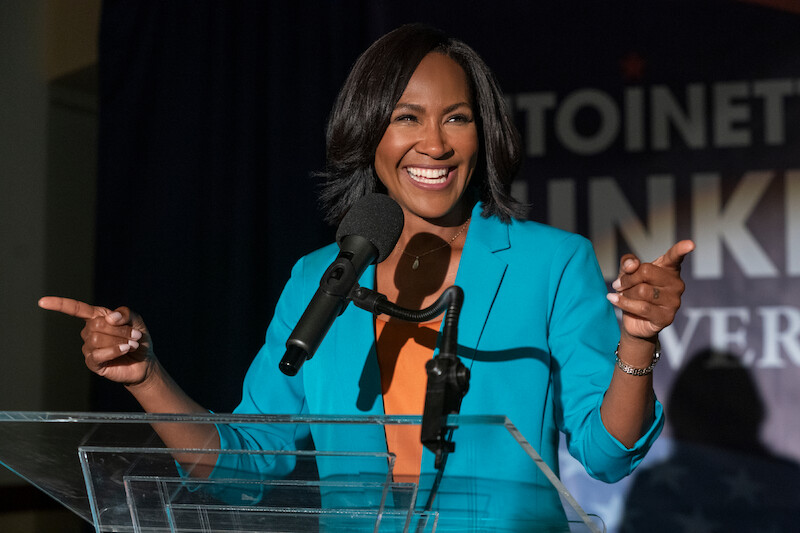 Terri J. Vaughn as Antoinette Dunkerson in 'Miss Governor'