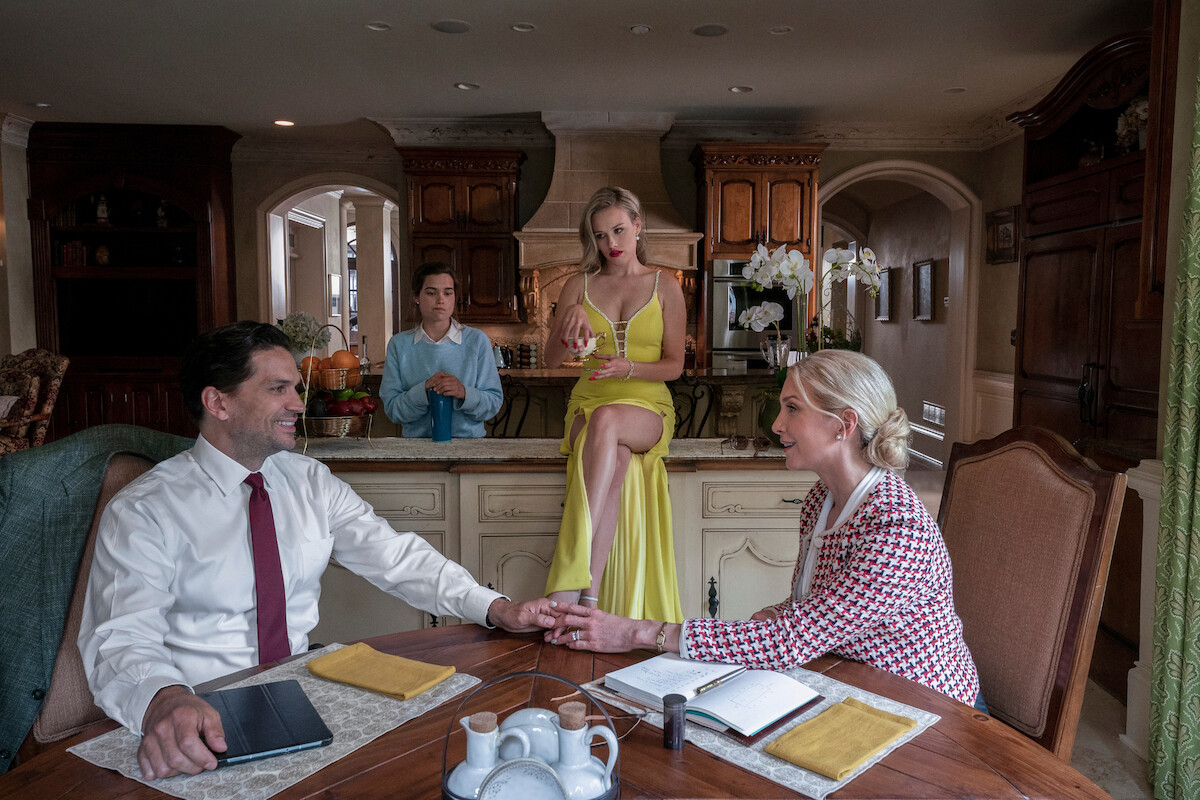 Elinor (Gracie Dzienny) holds court at Juliette’s house - Romance Isn't Dead (Yet) in These ‘First Kill’ Photos