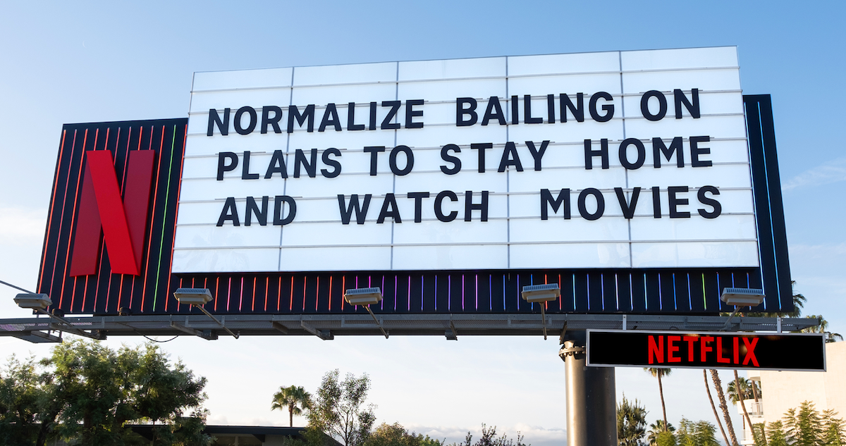 Movie preview Sunset marquee