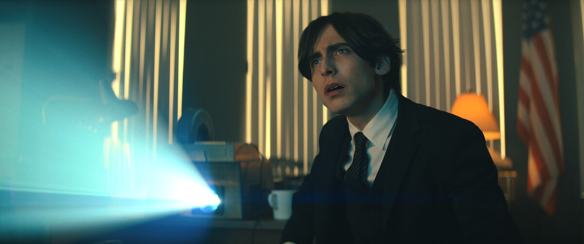Aidan Gallagher as Number Five in ‘The Umbrella Academy.’