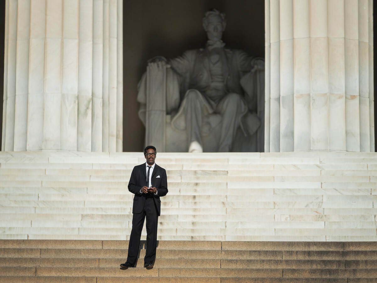 Colman Domingo as Bayard Rustin.