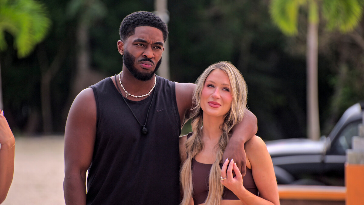 Ray with his arm around Rachel