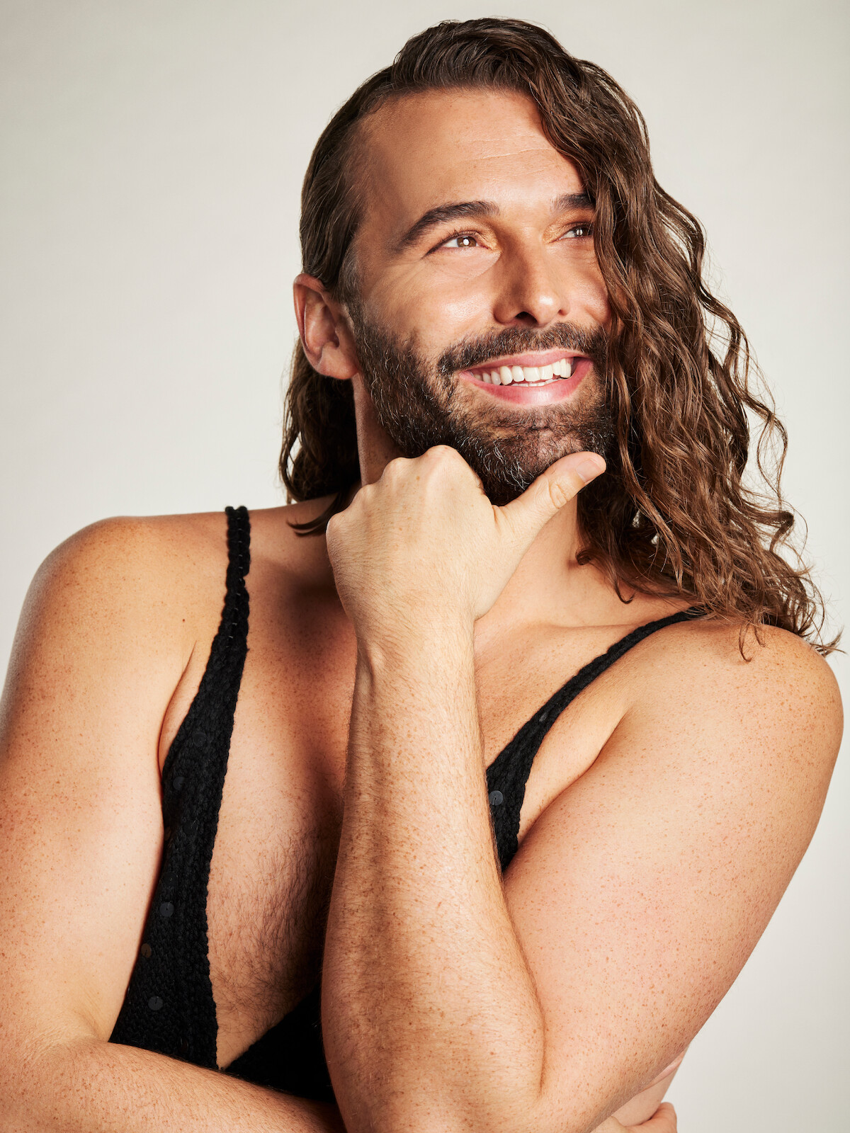 Jonathan Van Ness poses.