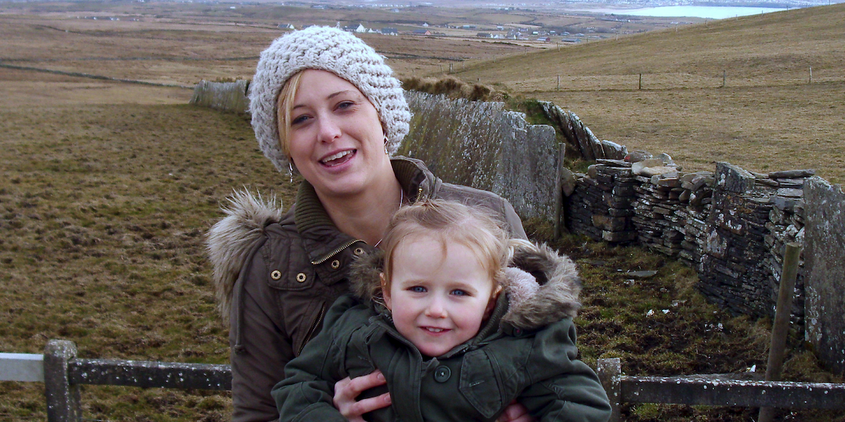 (L to R) Molly Martens Corbett and Sarah Corbett Lynch
