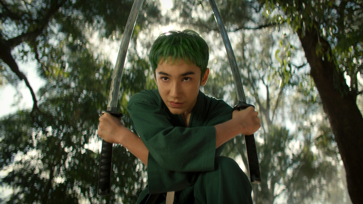 Maximilian Lee Piazza as Young Zoro in ‘ONE PIECE’
