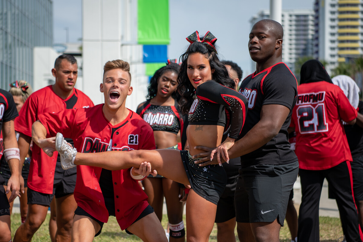 Gabi Butler and TT Barker in ‘Cheer’ Season 2