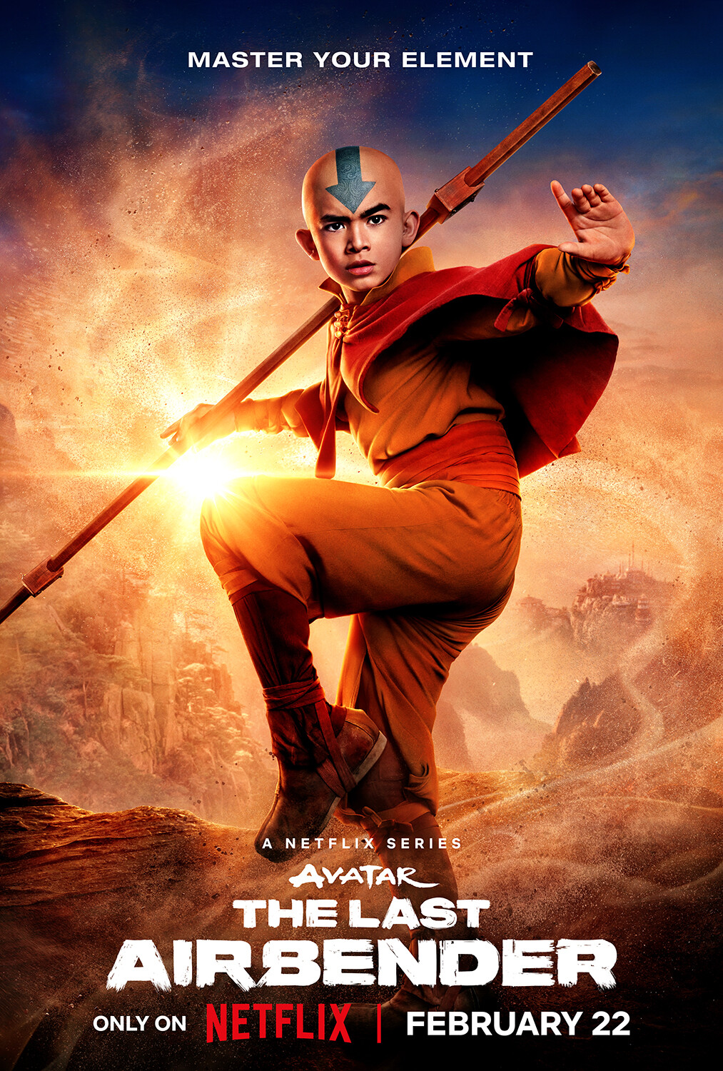 Character key art for Aang