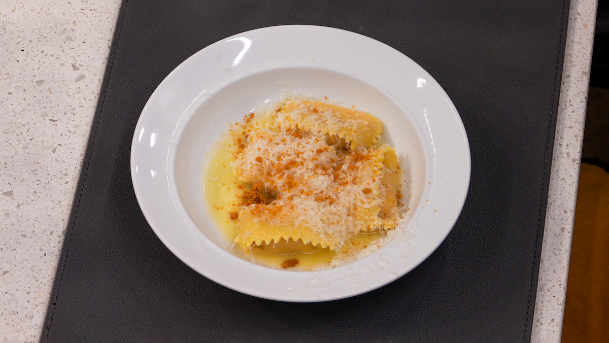 David Chang’s Pumpkin Agnolotti