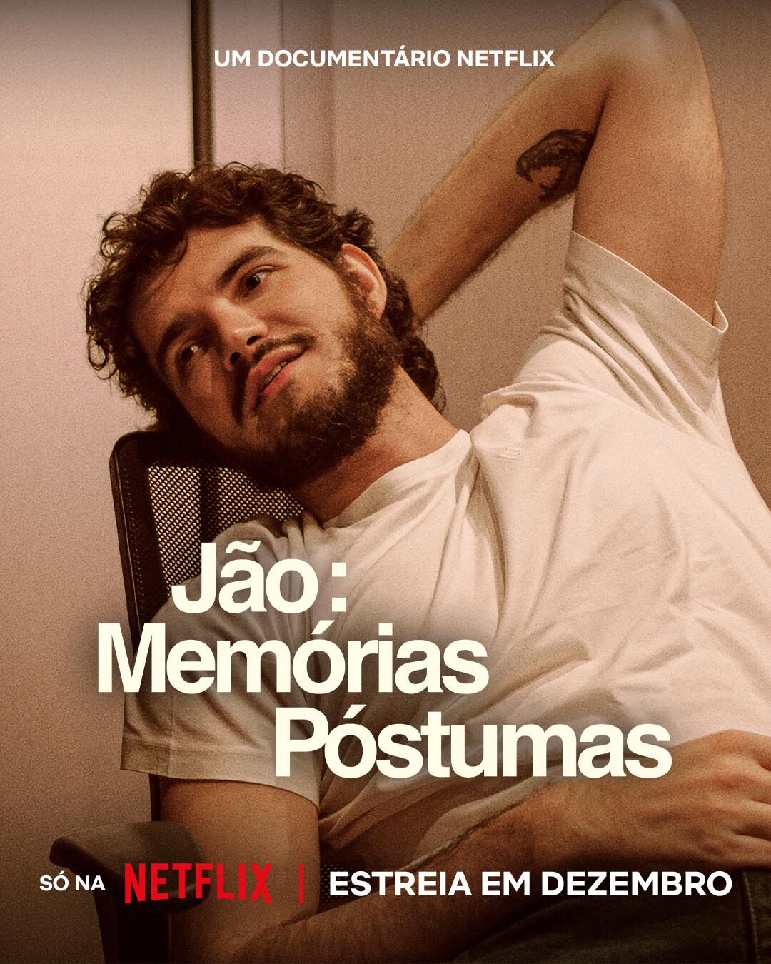 Poster do filme “Jão: Memórias Póstumas”