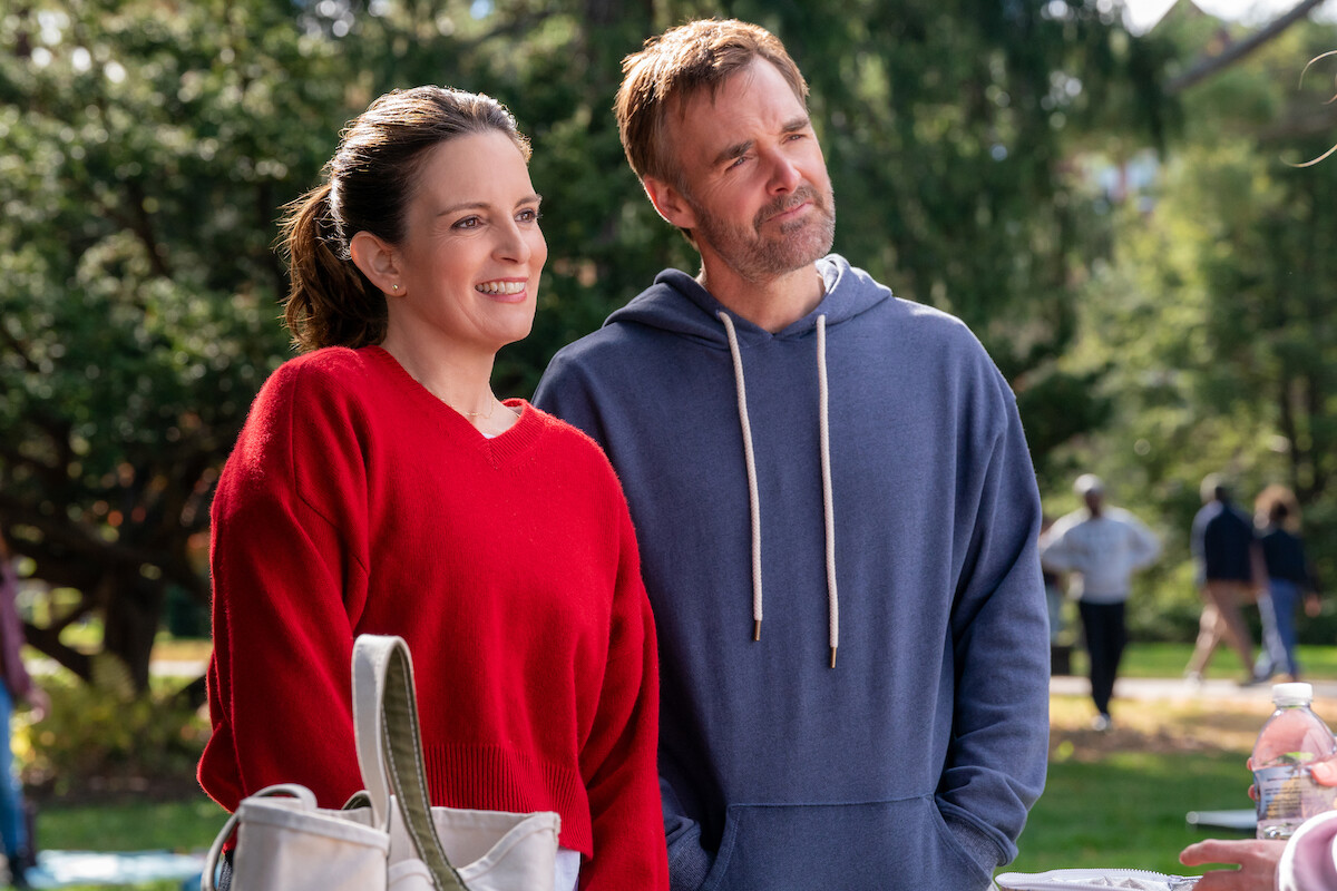Tina Fey as Kate and Will Forte as Jack in ‘The Four Seasons’