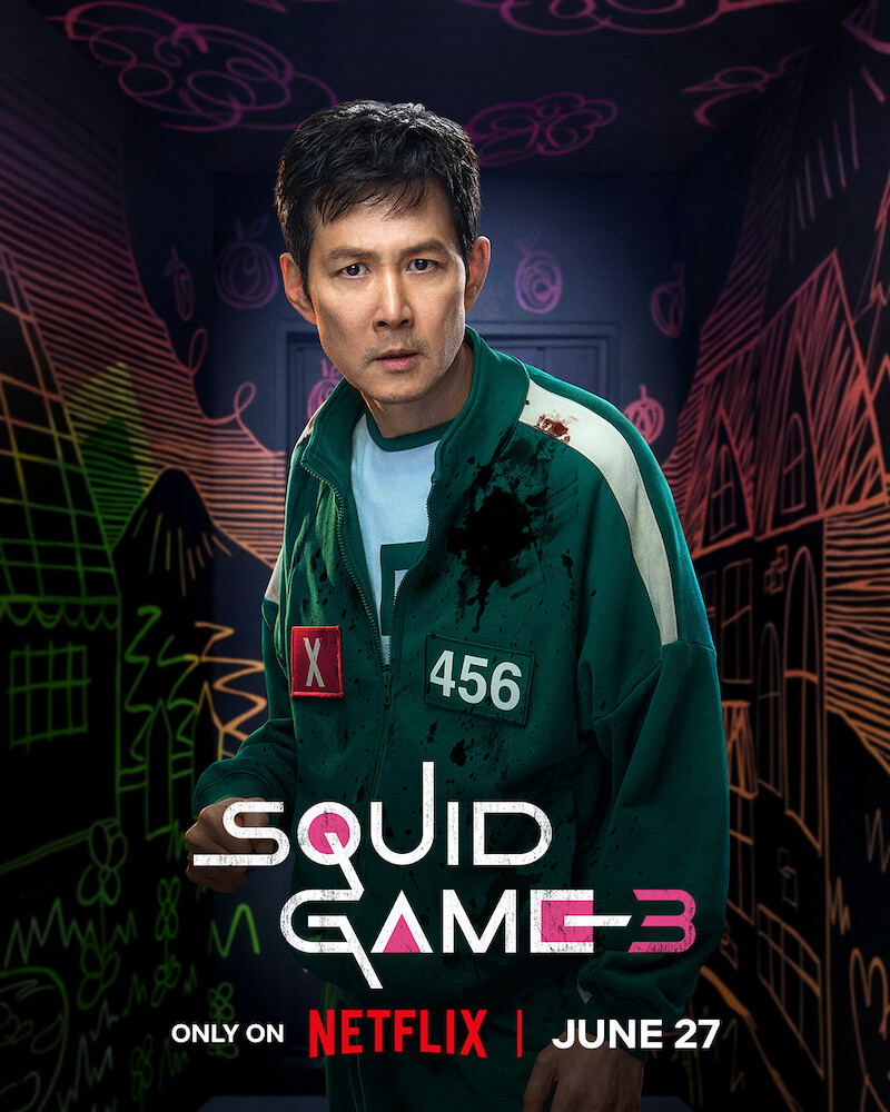 Character key art of Lee Jung-jae as Gi-hun for 'Squid Game' Season 3.