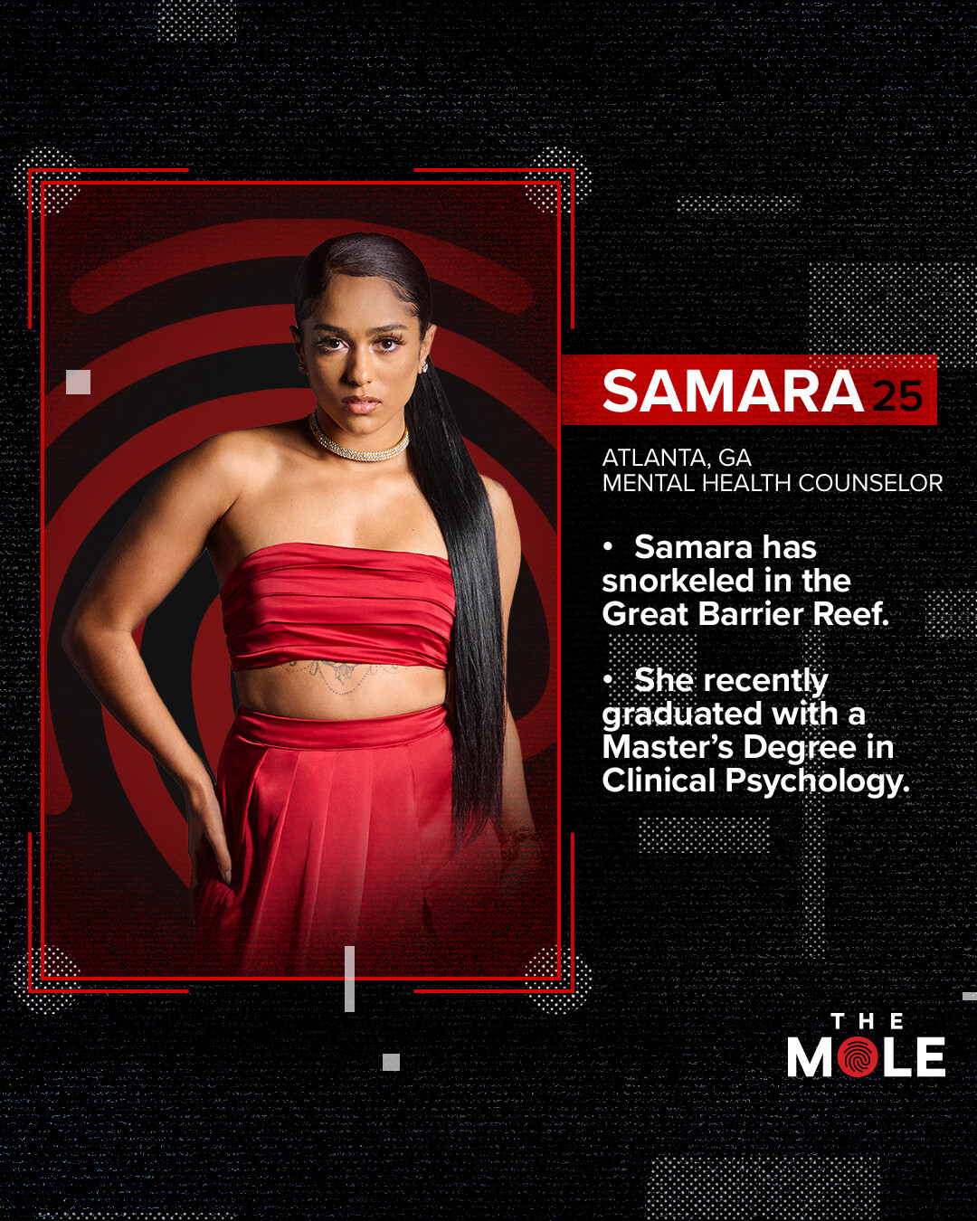 Samara Joy ‘The Mole’ Cast Guide