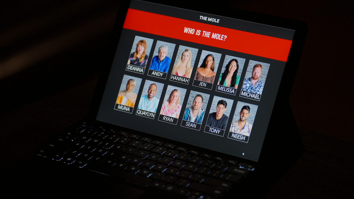 The quiz screen in ‘The Mole’ Season 2