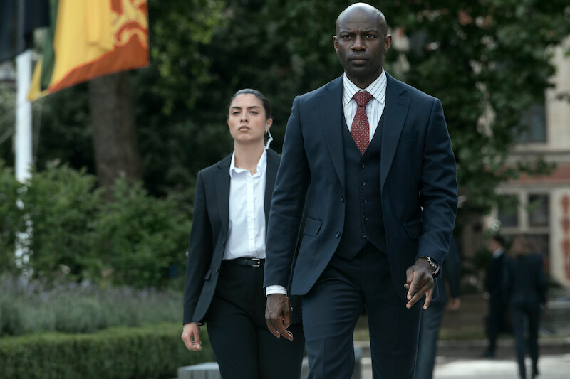 David Gyasi as Austin Dennison in 'The Diplomat.'