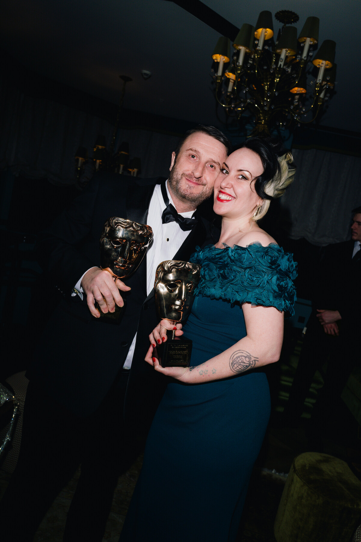 BAFTA winners Mike Hill and Megan Many