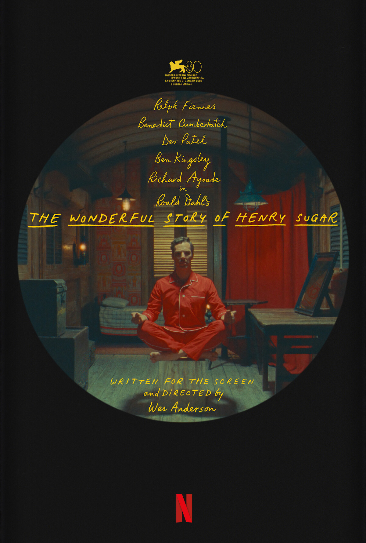 Poster art for ‘The Wonderful Story of Henry Sugar’