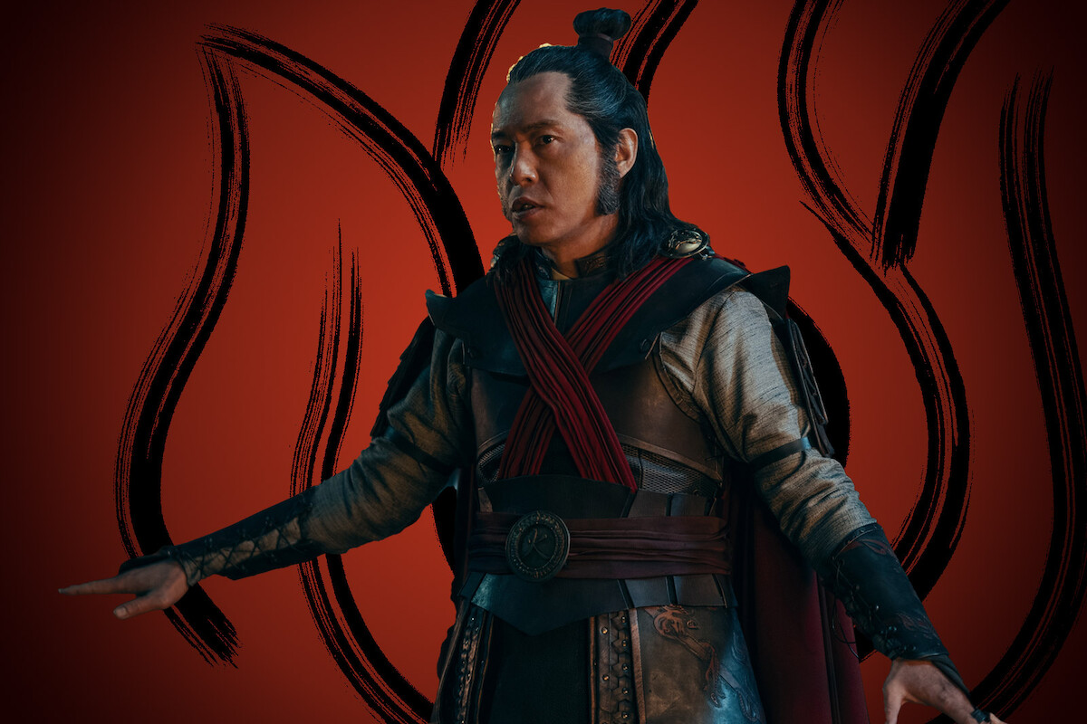 Ken Leung as Commander Zhao in Season 1 of ‘Avatar: The Last Airbender’