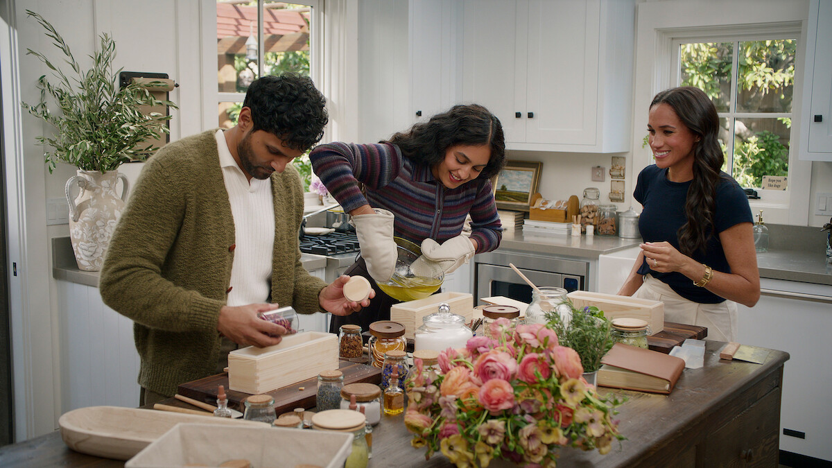 Jay Shetty, Radhi Devlukia, and Meghan