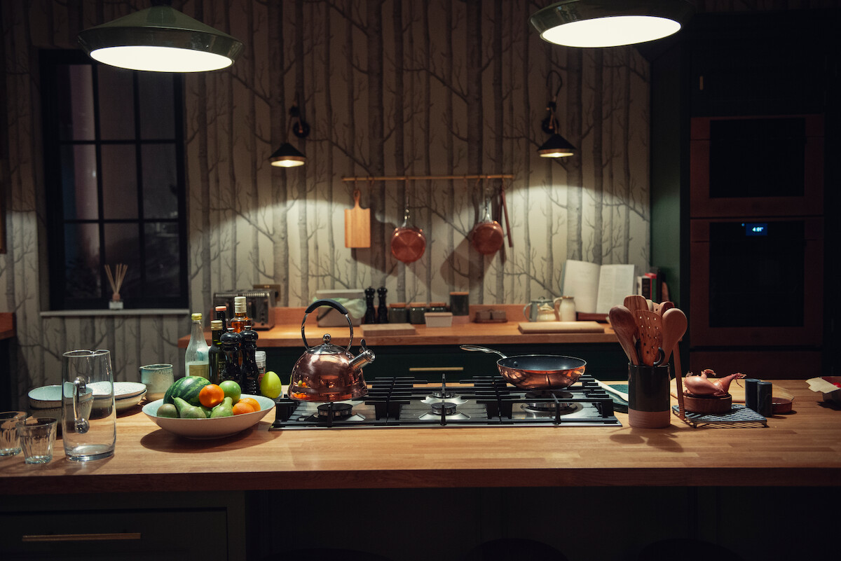 A look at the kitchen in Anatomy of a Scandal