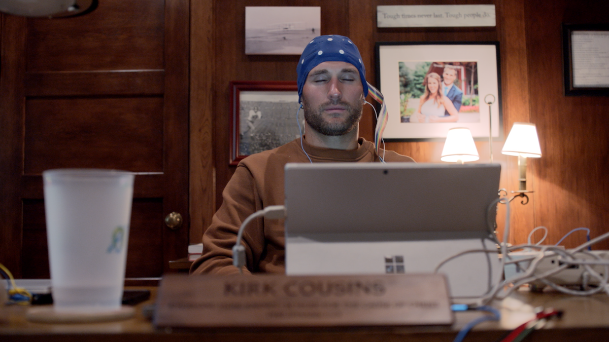 Kirk Cousins in ‘Quarterback’.