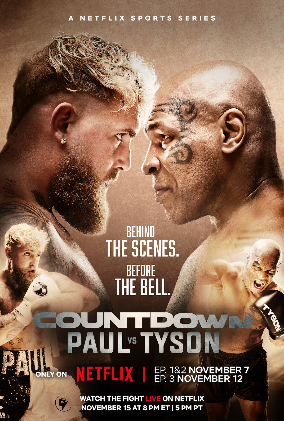 ‘Countdown: Paul vs. Tyson’ key art