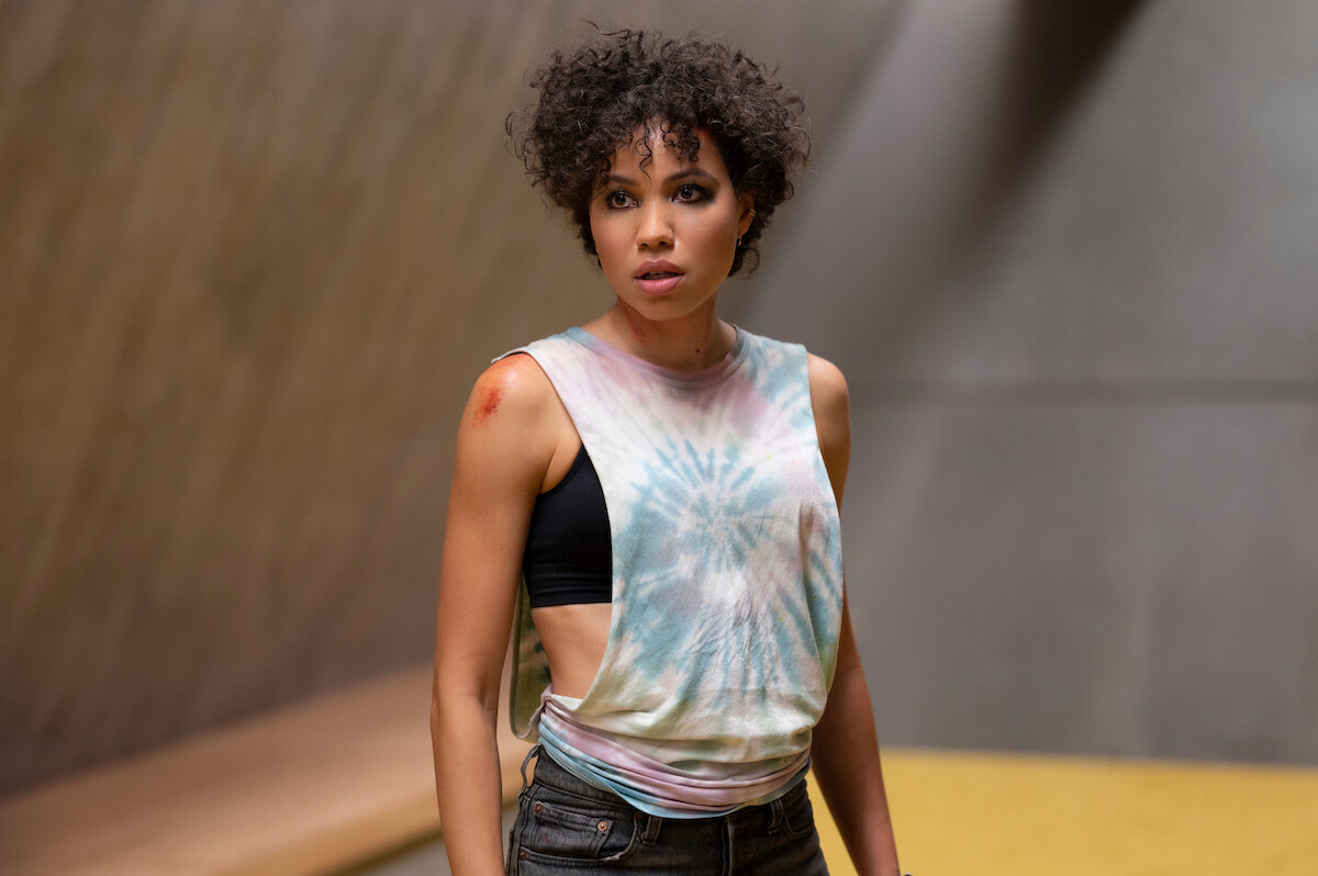Jurnee Smollett as Lizzy - Get Spun Up in the All-Star Lineup of ‘Spiderhead’
