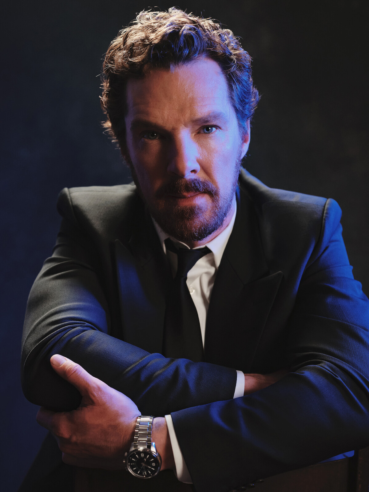 Benedict Cumberbatch editorial photo shoot.