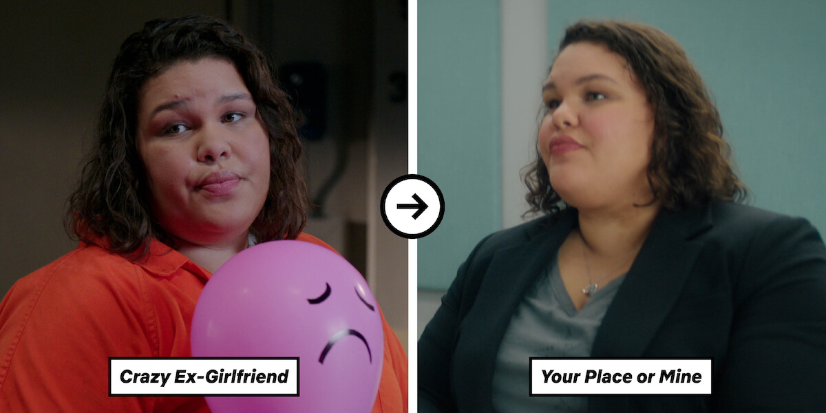 Britney Young in Crazy Ex-Girlfriend and Your Place or Mine