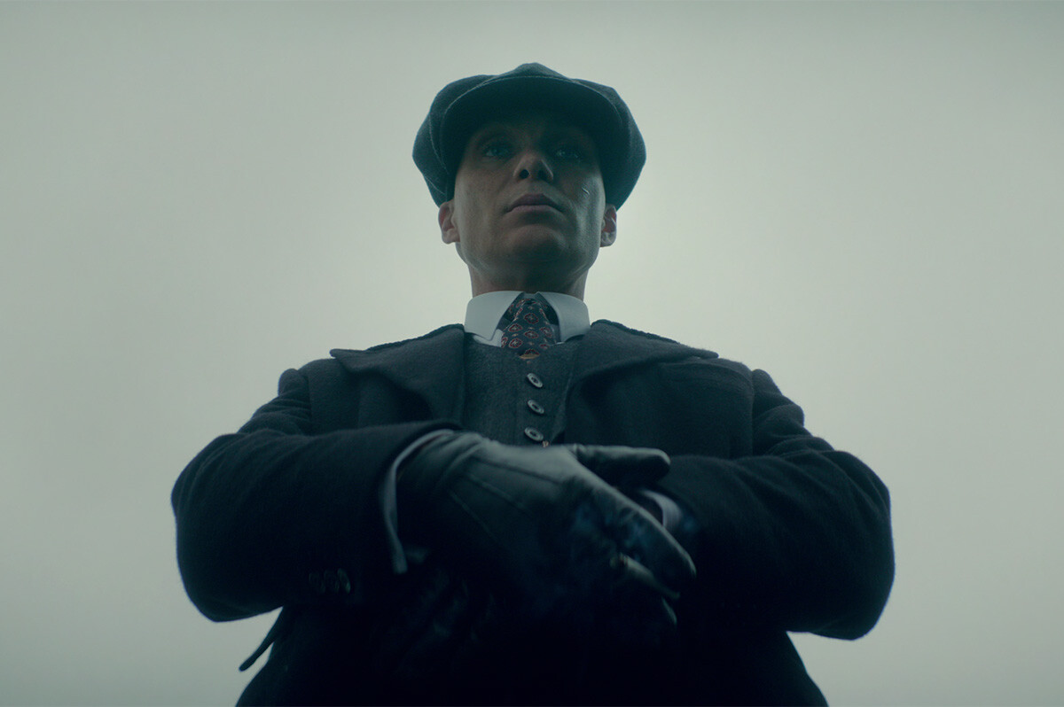Cillian Murphy as Tommy Shelby in 'Peaky Blinders'.