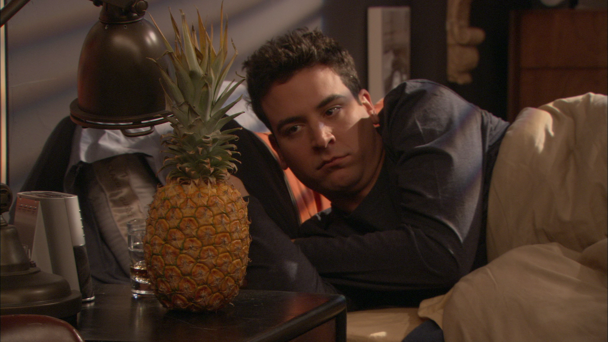 Josh Radnor as Ted Mosby in Season 1, Episode 10, “The Pineapple Incident” of ‘How I Met Your Mother’