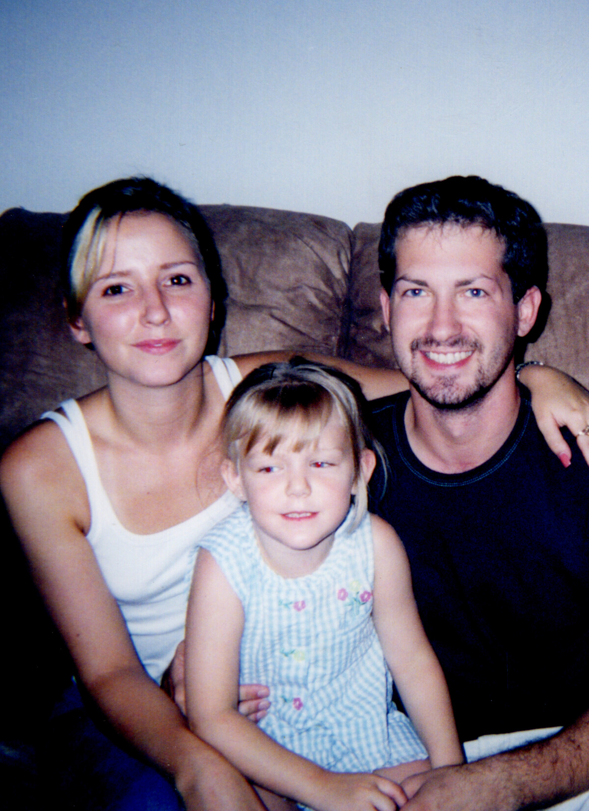 Joe Petito and Tara Petito with young Gabby