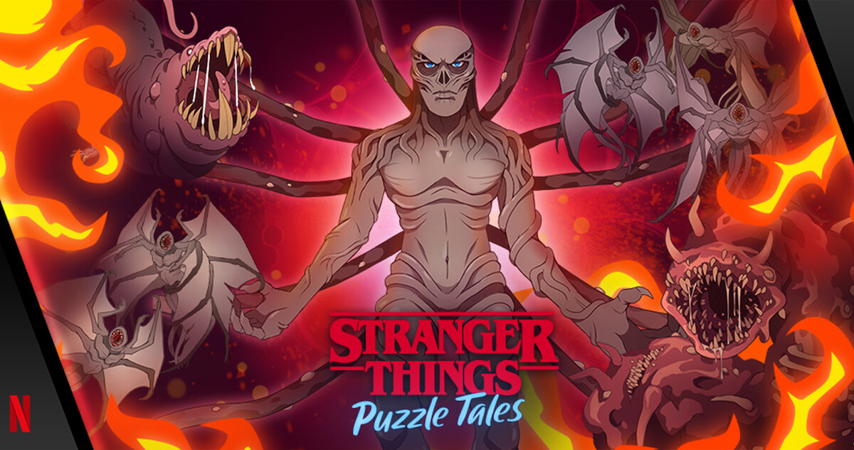 ‘Stranger Things’ video game illustration.