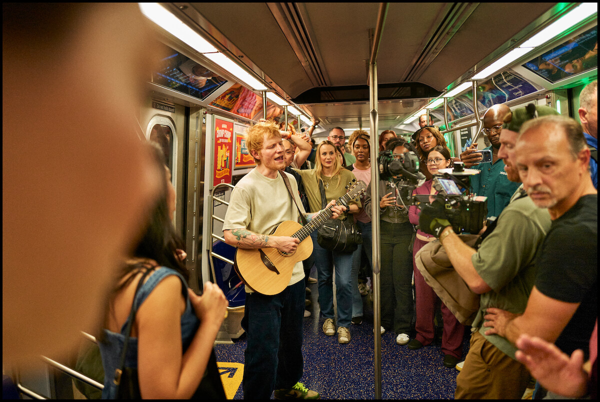 Ed Sheeran in One Shot with Ed Sheeran.