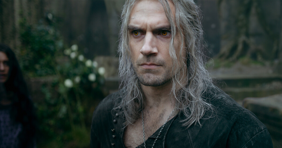 Henry Cavill as Geralt on The Witcher