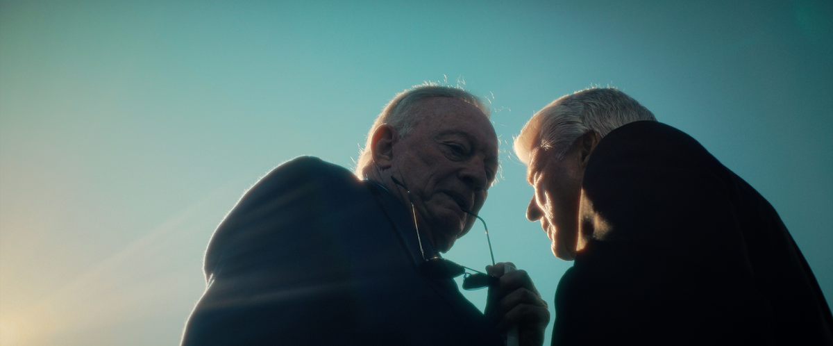 Jerry Jones and Jimmy Johnson