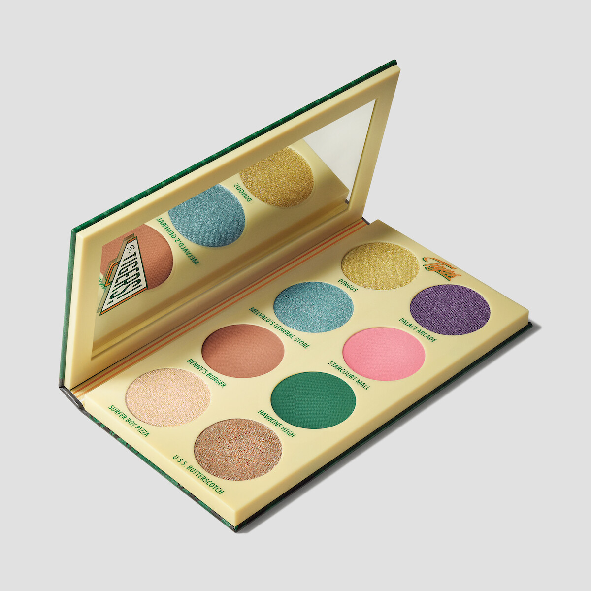 Photo shows 1 of 2 eyeshadow pallets in the collection