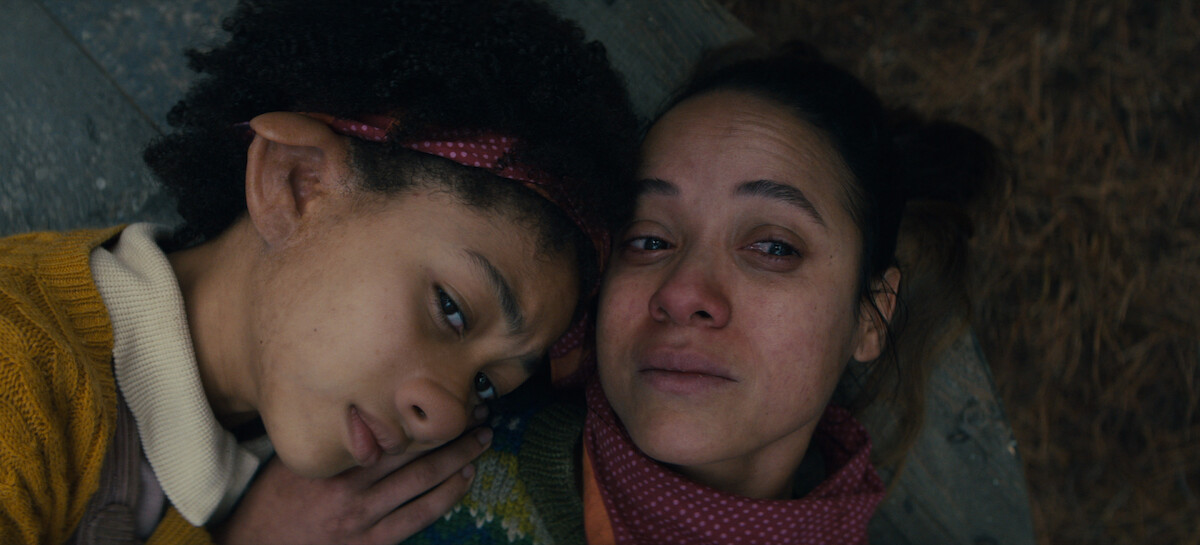 Naledi Murray as Wendy and Dania Ramirez as Aimee in Season 2 of Sweet Tooth.