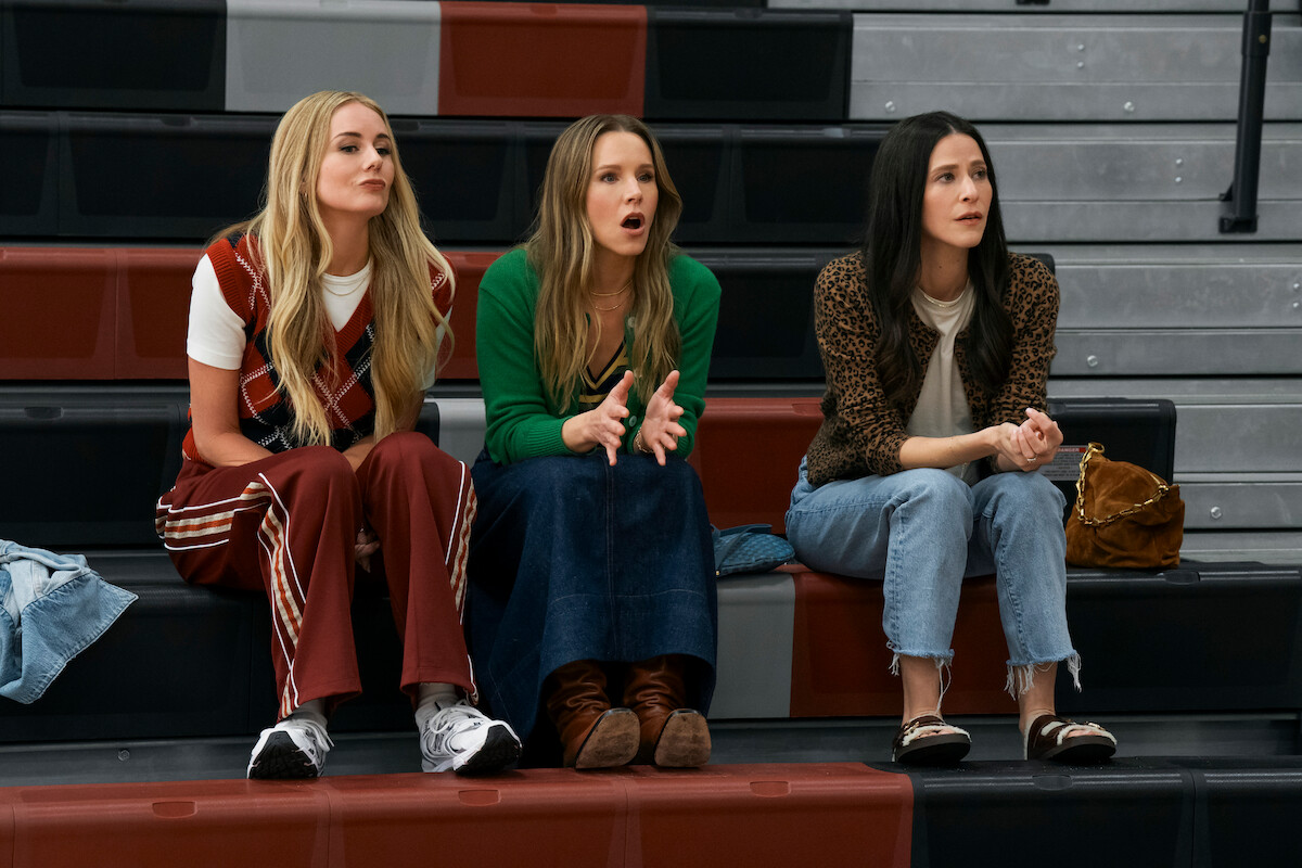 Justine Lupe as Morgan, Kristen Bell as Joanne, Jackie Tohn as Esther in Season 2 of ‘Nobody Wants This’